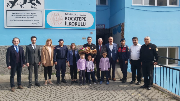 İL JANDARMA KOMUTANI KOCATEPE İLKOKULUNDA