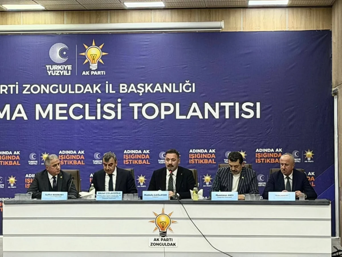 AK PARTİ'NİN ZONGULDAK&rsquo;TA İL DANIŞMA MECLİSİ TOPLANDI