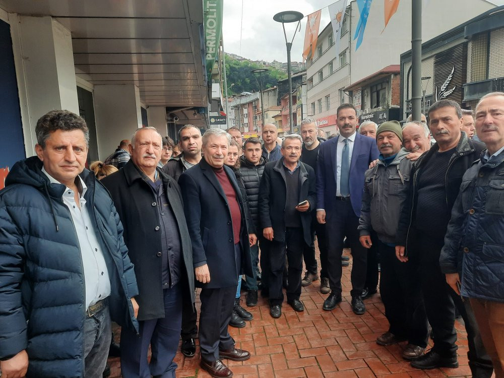 AKP, KOZLU'DA KAHVALTIDA BULUŞTU