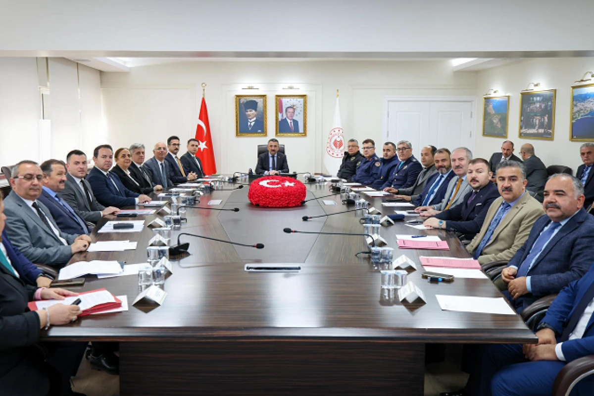BAĞIMLILIKLA M&Uuml;CADELE İL KOORDİNASYON KURULU TOPLANTISI YAPILDI