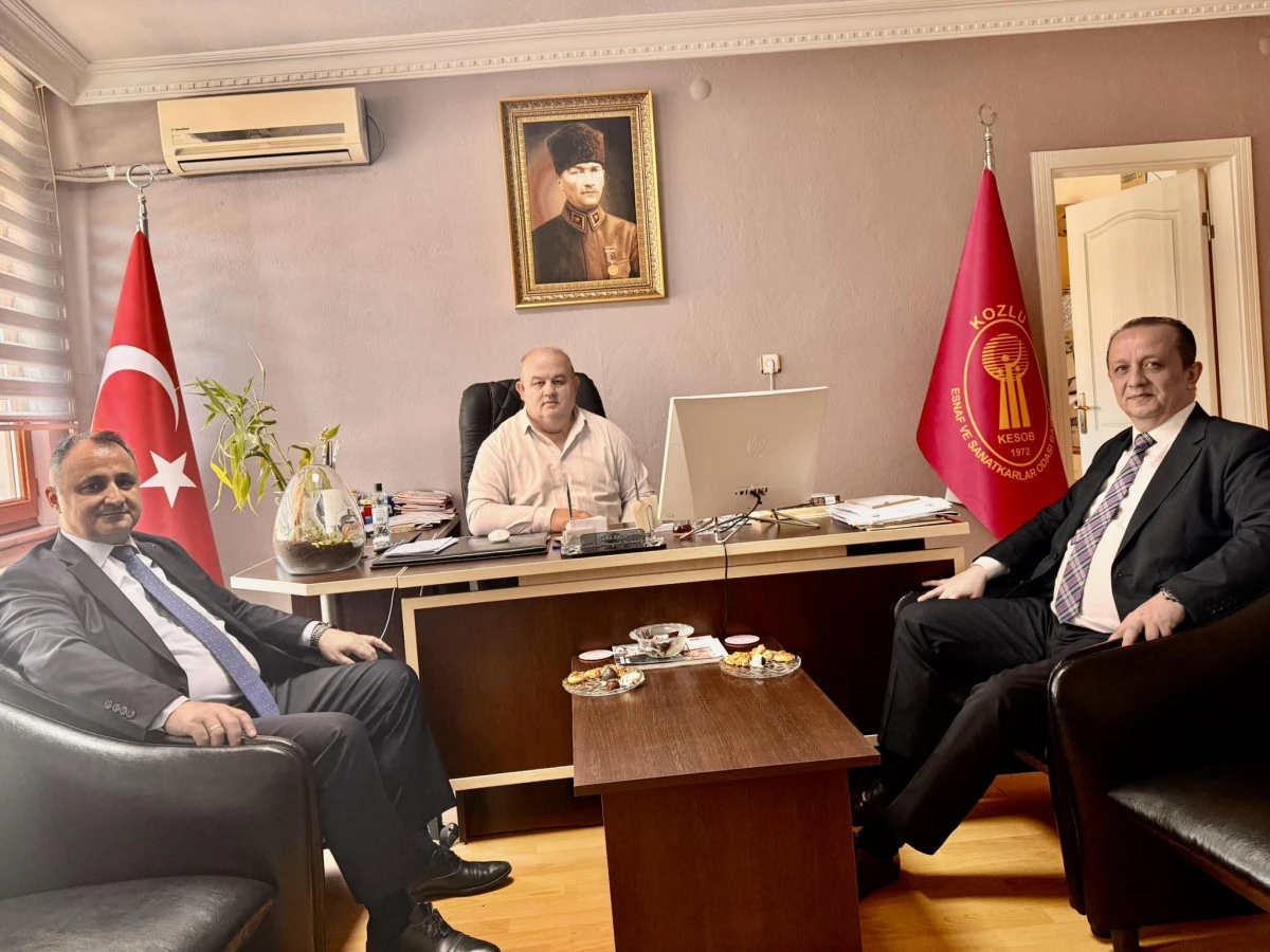BAŞOĞLU ESNAF ODASINI ZİYARET ETTİ
