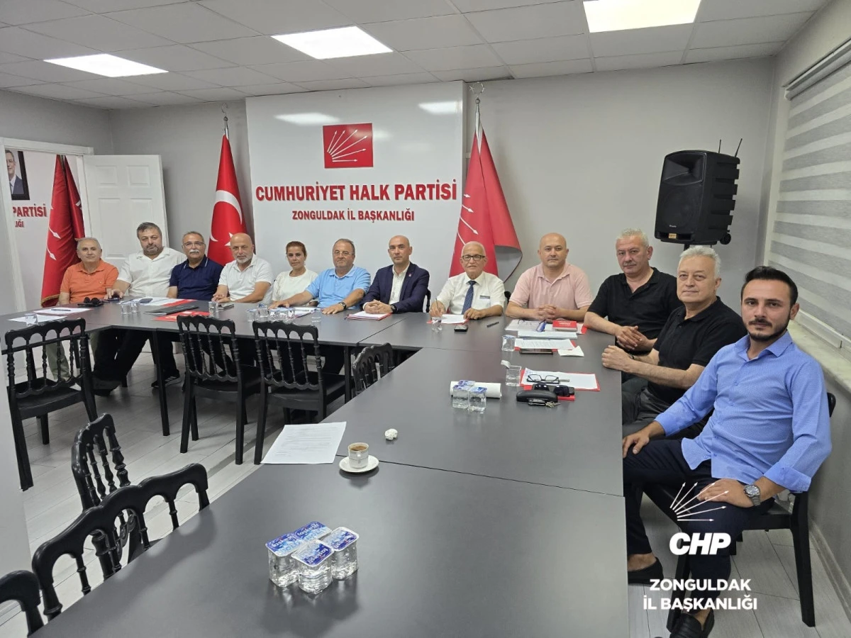 CHP KONGRE SÜRECİ İÇİN TOPLANDI 
