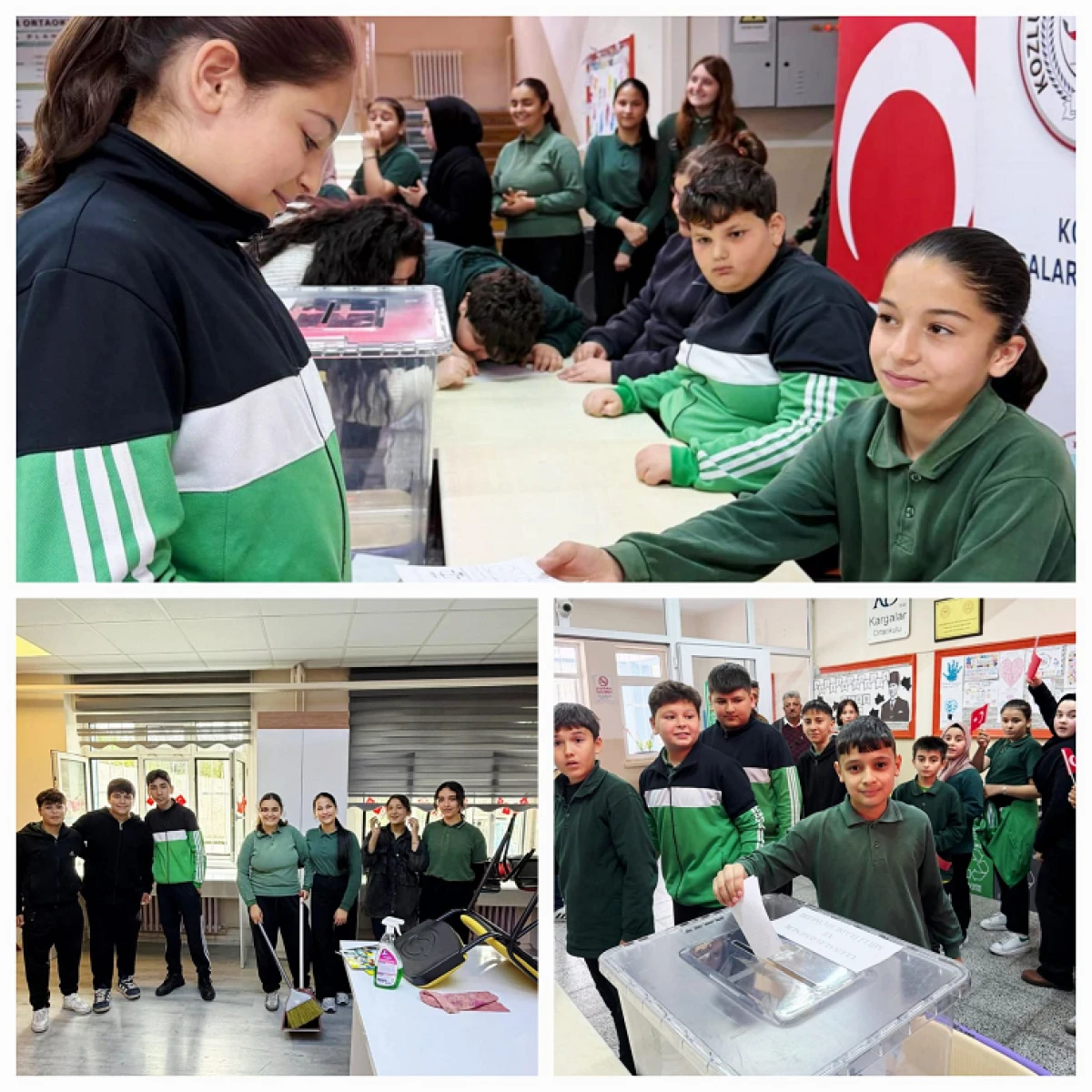 &Ccedil;OCUKLAR DEMOKRASİYİ YAŞAYARAK &Ouml;ĞRENDİ 