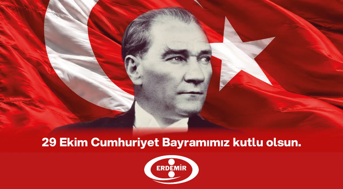 ERDEMİR 29 EKİM CUMHURİYET BAYRAMI KUTLAMASI 