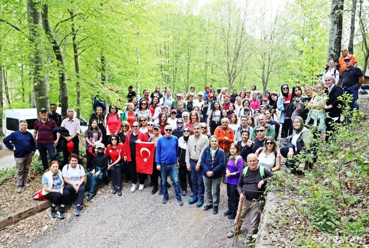 ERTELENEN HARMANKAYA GEZİSİ MUHTEŞEM OLDU 