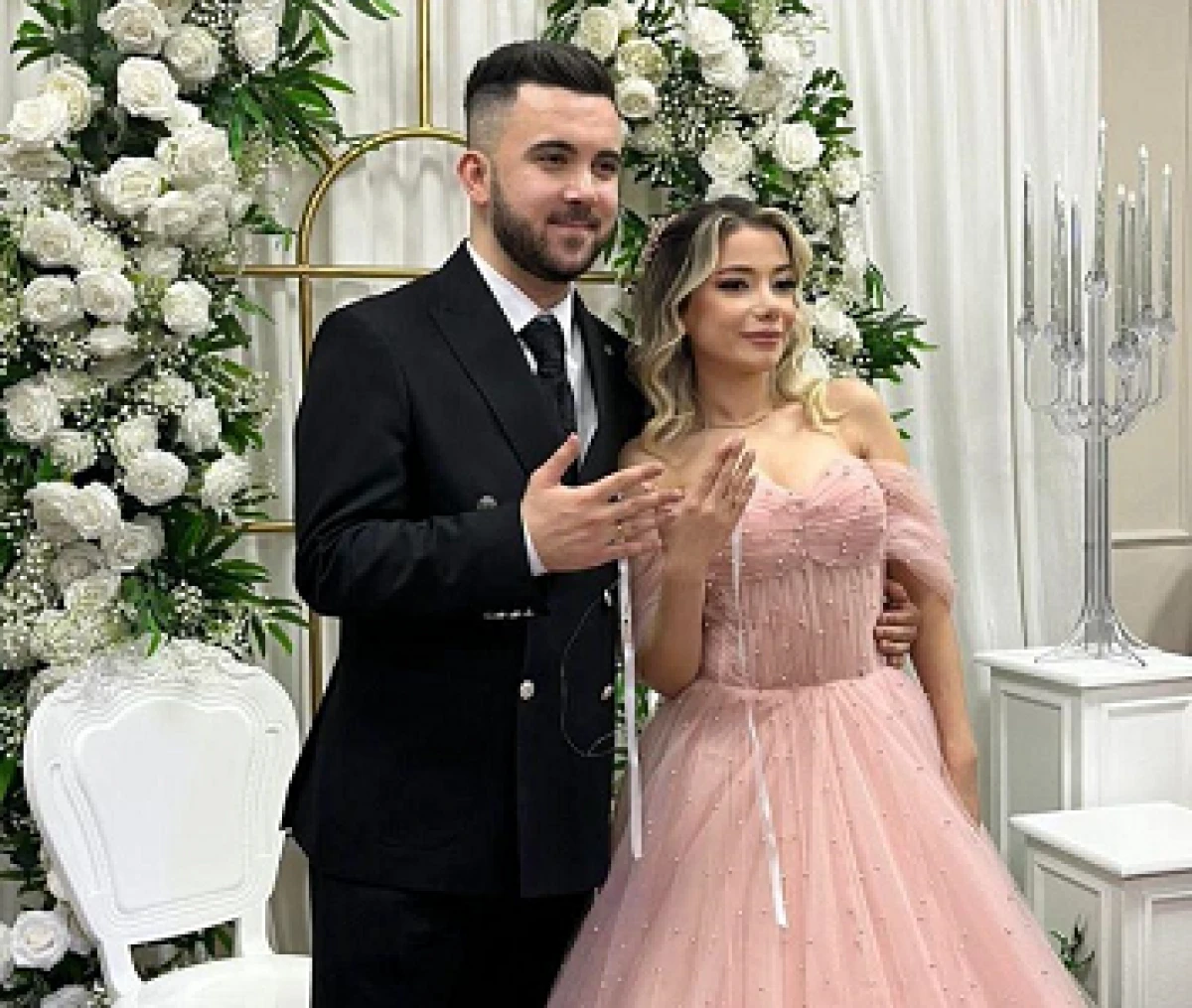 GİZEM İLE CAN MUTLULUĞA GİDEN YOLDA İLK ADIMI ATTILAR