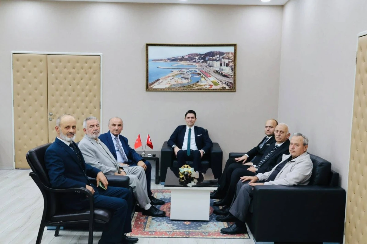 KAVAKLIK CAMİİ DERNEĞİ KAYMAKAM EVREN &Ccedil;AKIR&rsquo;I ZİYARET  ETTİ