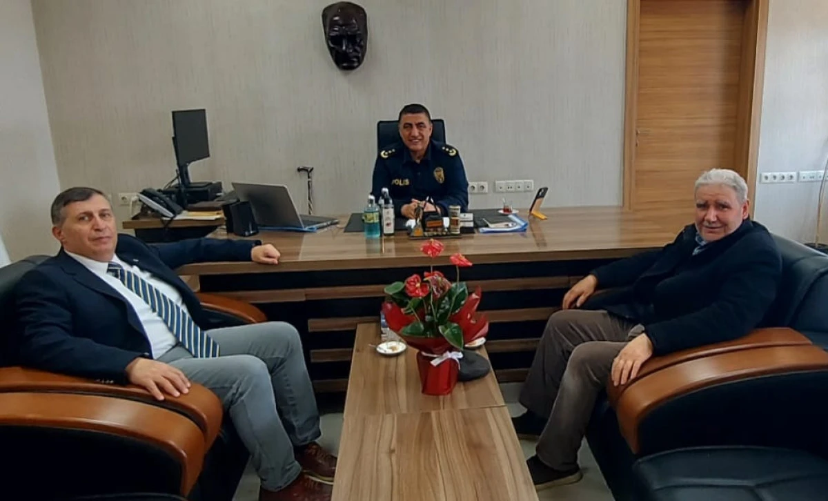KGC BAŞKANI TANSEL KARDEŞ İL&Ccedil;E EMNİYET M&Uuml;D&Uuml;R&Uuml; SEL&Ccedil;UK YILMAZ&rsquo;I ZİYARET ETTİ