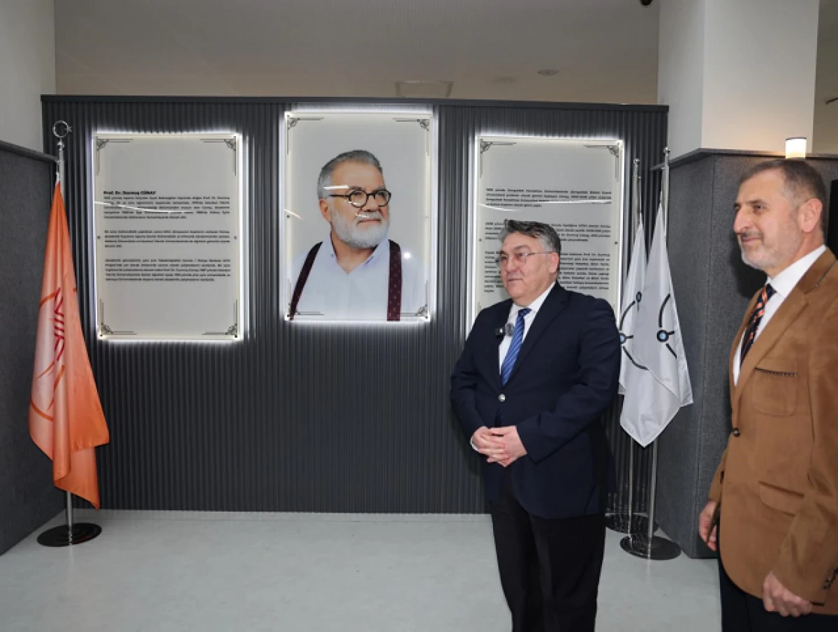 PROF. DR. DURMUŞ G&Uuml;NAY K&Uuml;T&Uuml;PHANESİ &Ouml;ĞRENCİ VE AKADEMİSYENLERİN HİZMETİNE A&Ccedil;ILDI